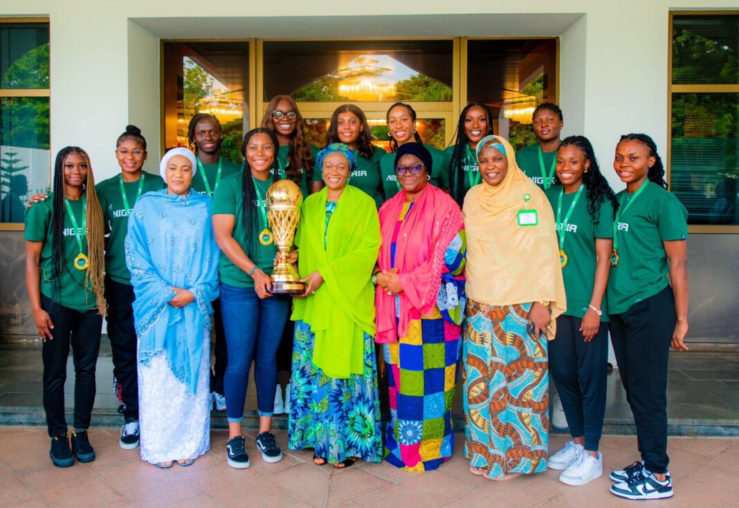 First lady hails Super Falcons for displaying true sportsmanship