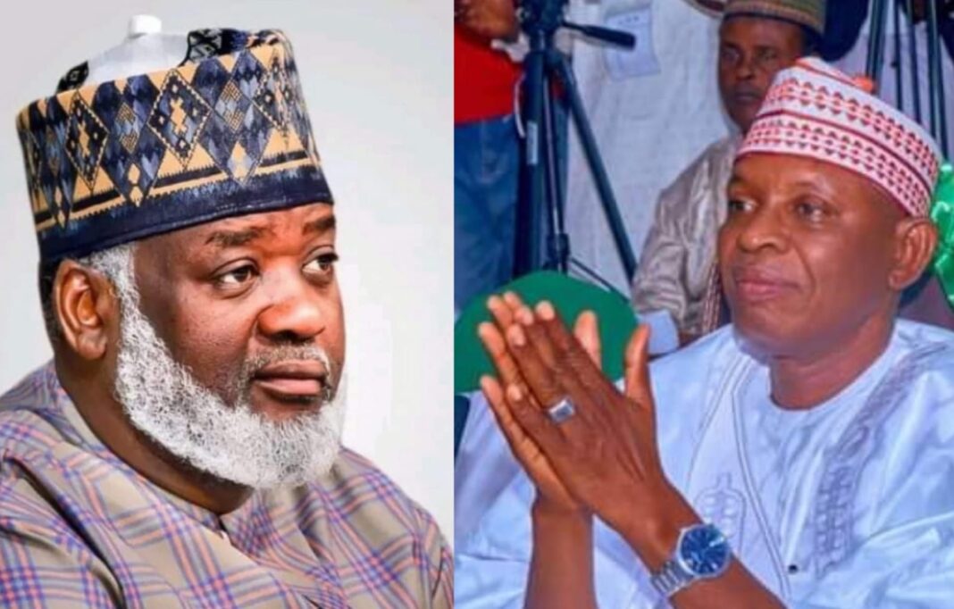 APC candidate, Nasir Gawuna and Governor Abba Yusuf
