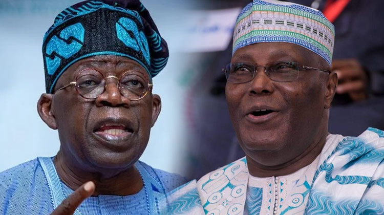 President Bola Tinubu and Atiku Abubakar