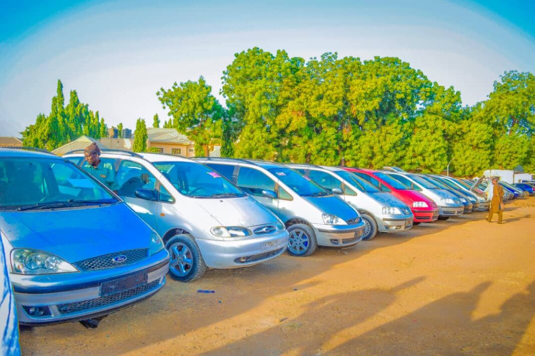 Cars distributed by Senator Barau Jibrin