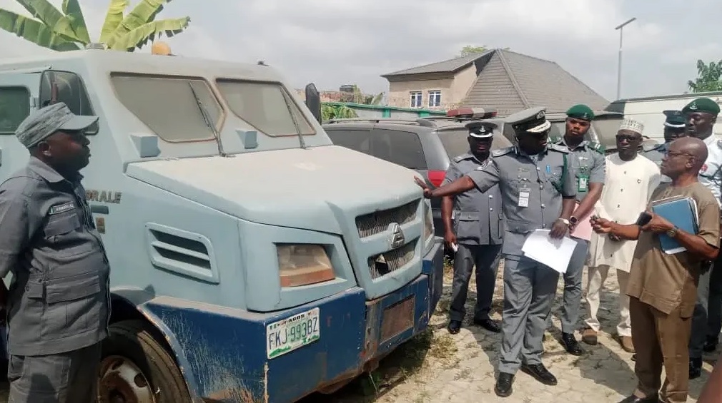 Nigeria Customs releases bullion van impounded with smuggled rice