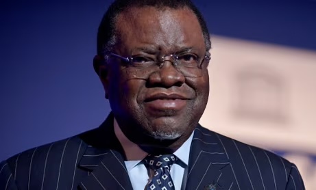 The late President Geingob
