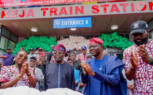 Inauguration of the second phase of Lagos Rail Mass Transit (LRMT), the Red Line rail project