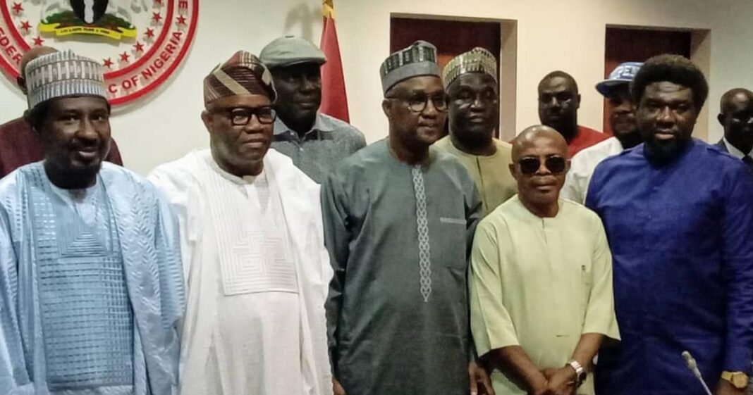The leadership of the National Assembly and Organised Labour made up of Nigeria Labour Congress, NLC, and Trade Union Congress, TUC, are currently in a crucial meeting ostensibly to forestall a nationwide strike on Monday.