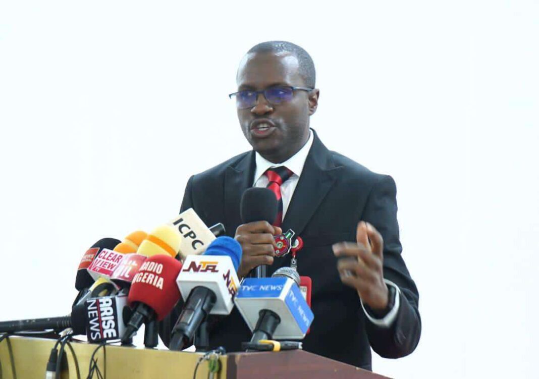 ICPC chairman, Musa Adamu Aliyu, SAN