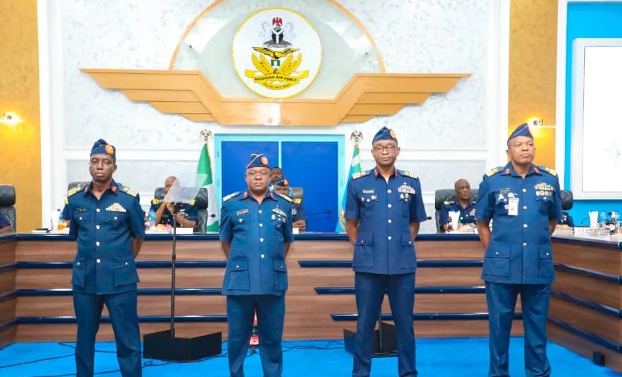 NAF officers retire