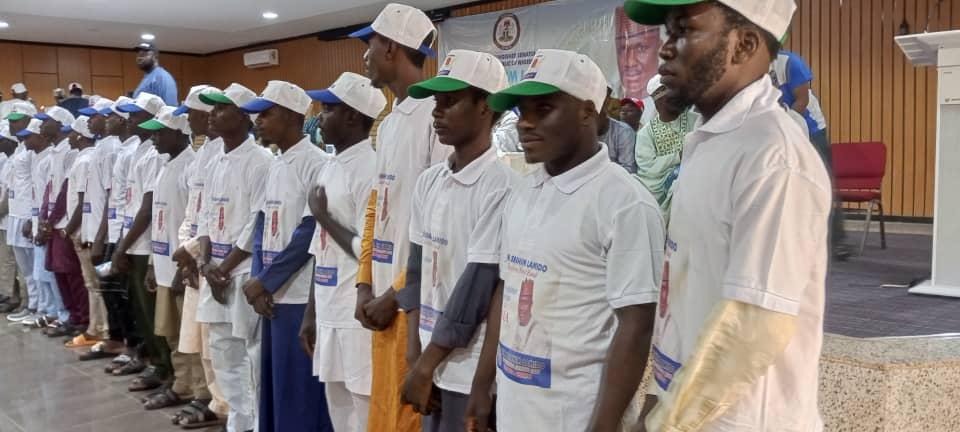 A cross-section of the beneficiaries of Sen. Lamido scholarship