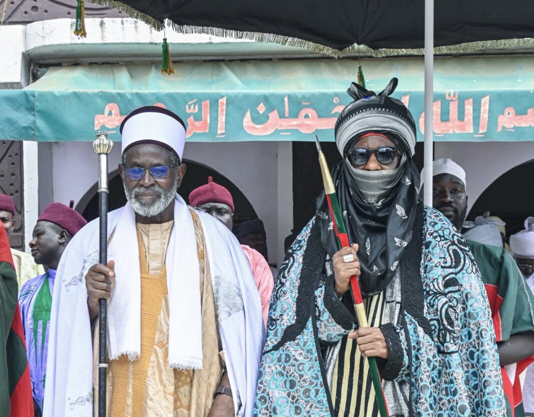 Emir of Potiskum visits Emir of Kano Muhammadu Sanusi