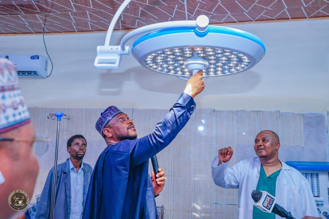 Gov. Lawal commissions revamped Maru general hospital