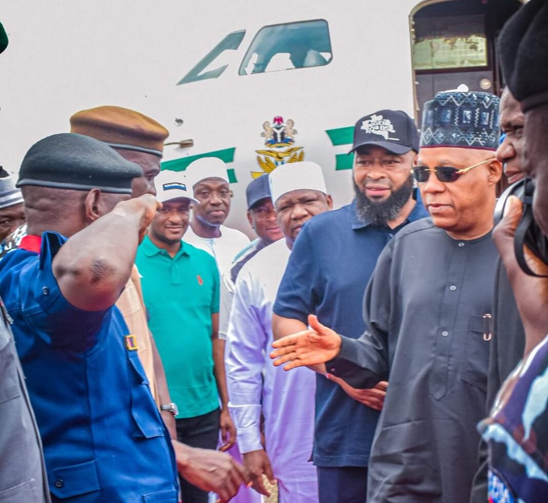 VP Shettima visits Niger IDP camp