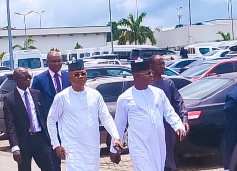 Yahaya Bello and Usman Ododo