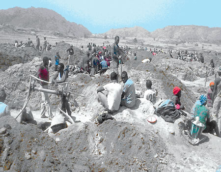 FILE PHOTO: A mining site