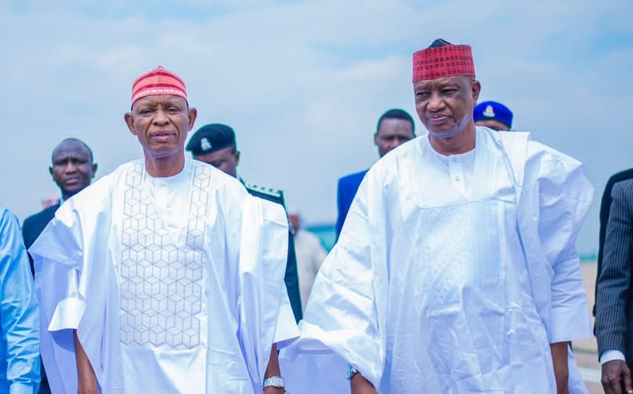 Governor Abba Yusuf and Deputy Governor Aminu Abdussalam