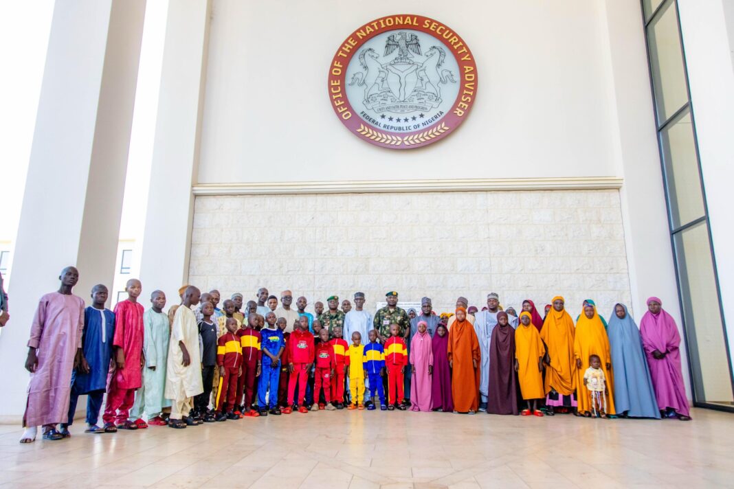 NSA hands over 58 rescued victims to Kaduna govt