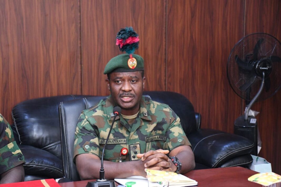 Brigadier-General Adebisi Onasanya, commander Guards Brigade