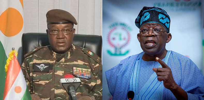 President Tchiani and President Bola Tinubu