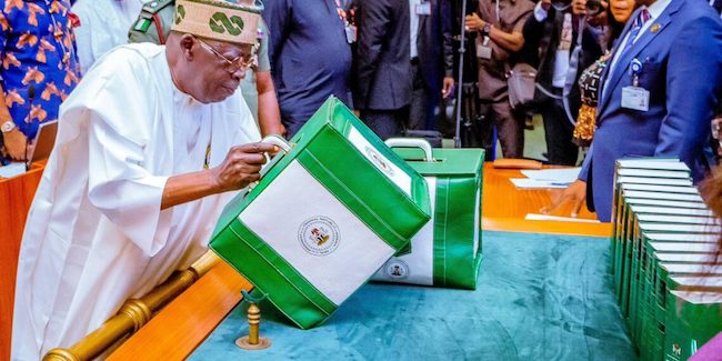 President Bola Tinubu presented 2025 budget to National Assembly on Wednesday December 18, 2024