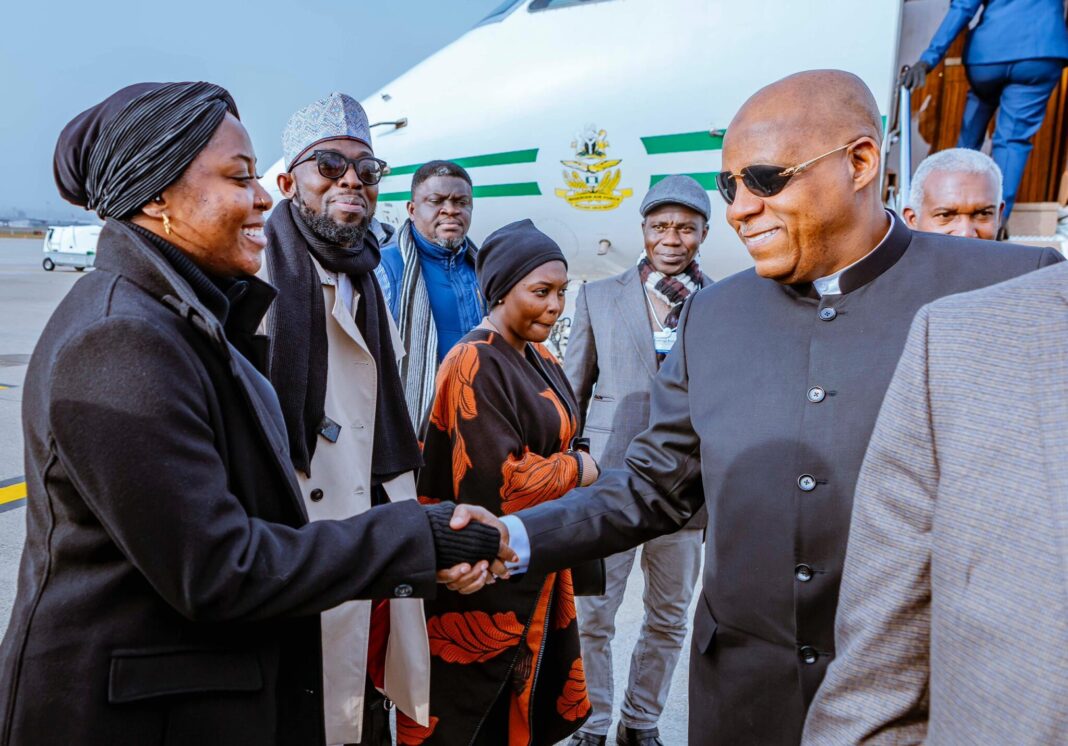 Shettima arrives Davos for 2025 WEF