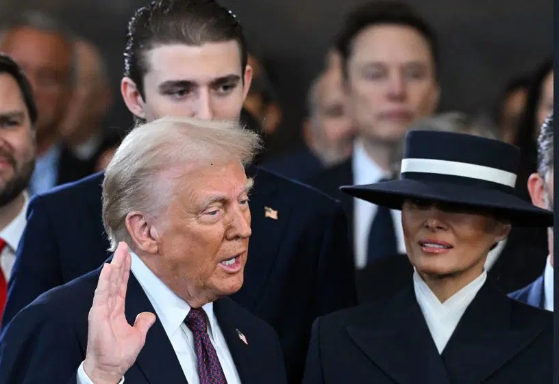 Trump sworn in as 47th US President