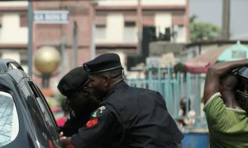 Police checkpoint