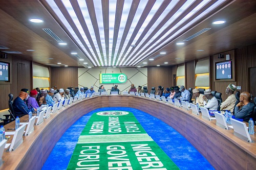 Nigerian Governors Forum during meeting