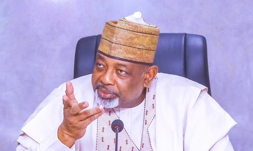 Minister of Agric Senator Abubakar Kyari