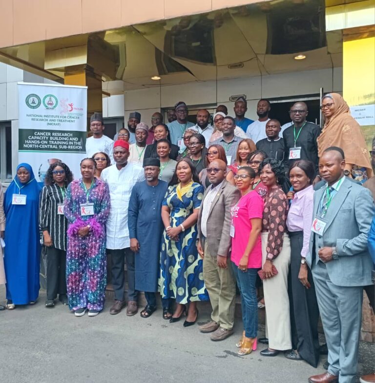 Participants at the Strengthening Institutional Capacity for Cancer Research and Implementation (SINCCAR) project in Abuja on Wednesday