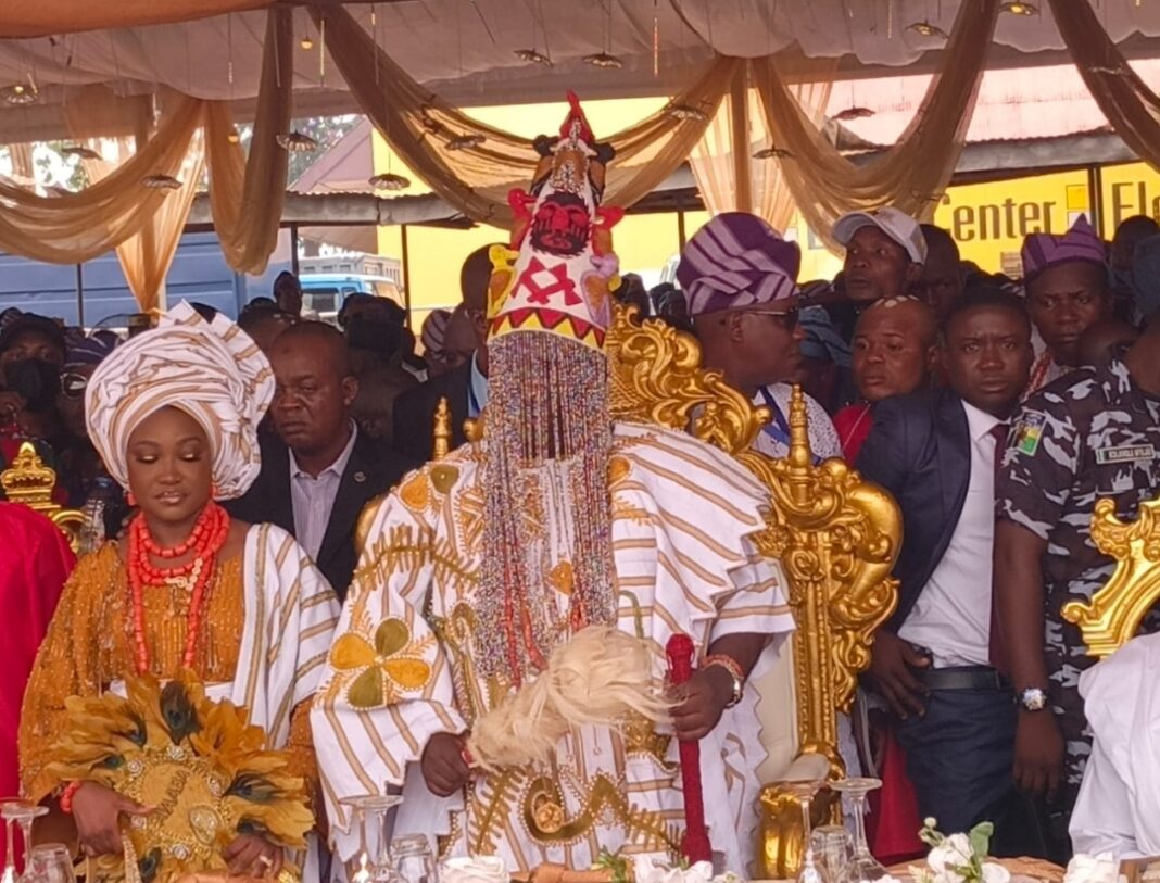 The Alaafin of Oyo Oba Abimbola Owoade